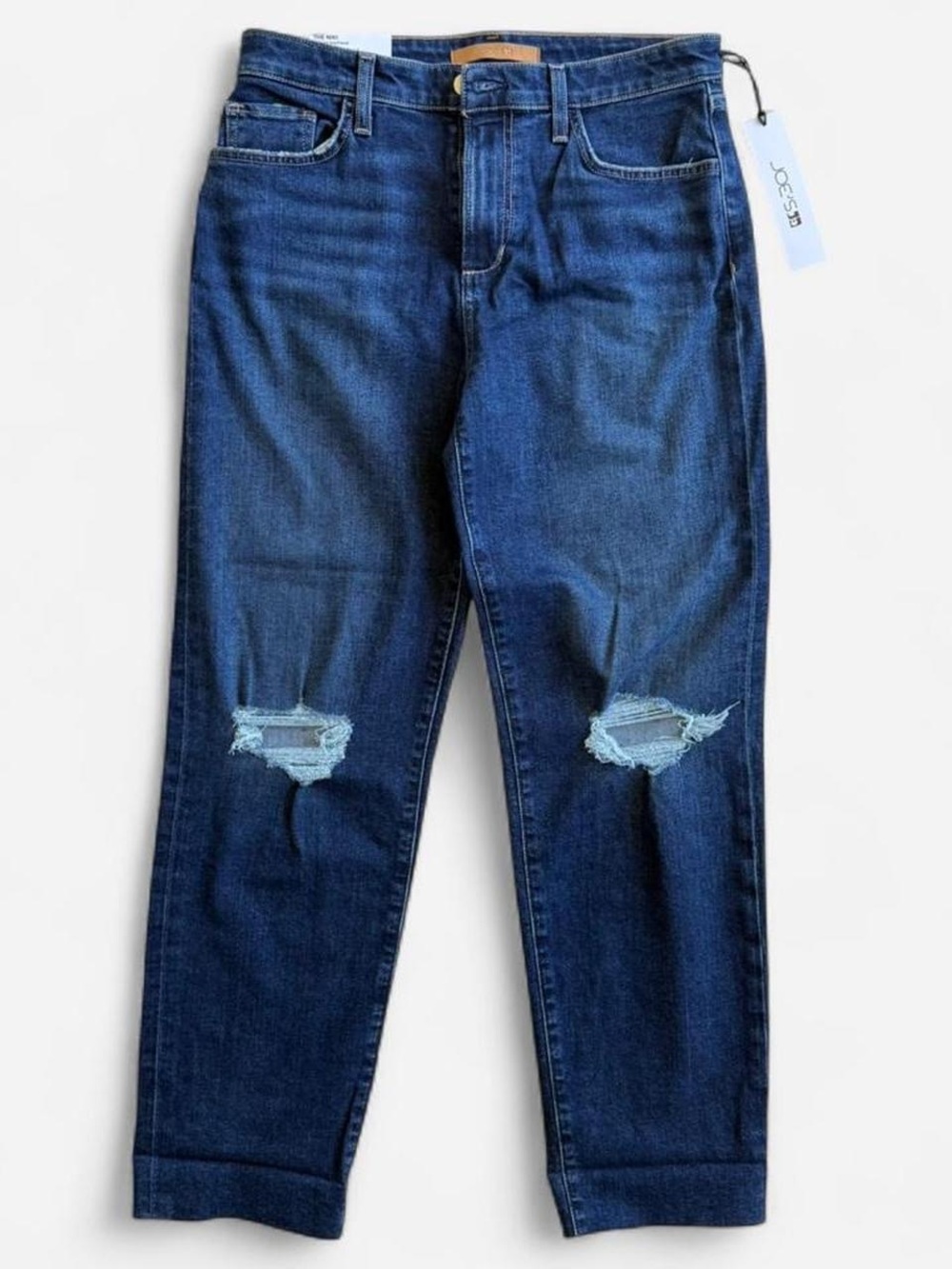 Joes Jeans the Niki mid rise boyfriend blue jeans size 28